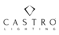 Castro Lighting luxury interior lighting brand logo.
